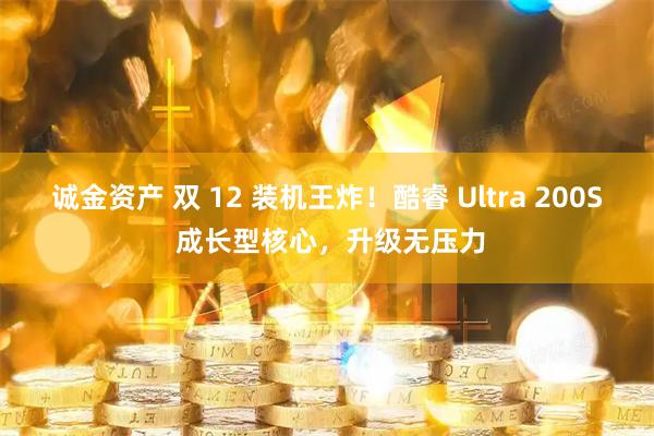 诚金资产 双 12 装机王炸！酷睿 Ultra 200S 成长型核心，升级无压力
