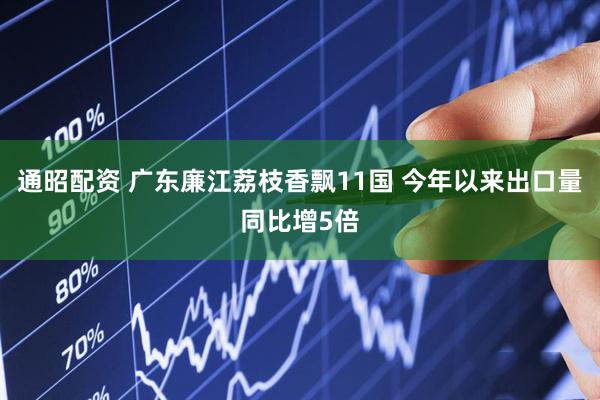 通昭配资 广东廉江荔枝香飘11国 今年以来出口量同比增5倍